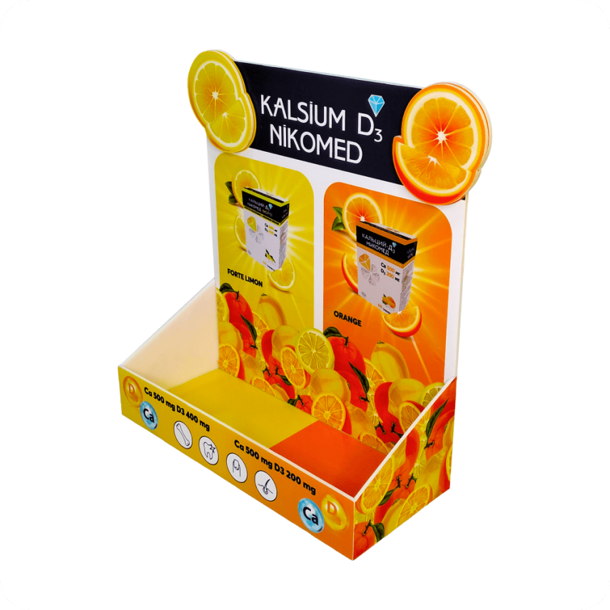 Branded Printed Plexiglas Display Stand - 1