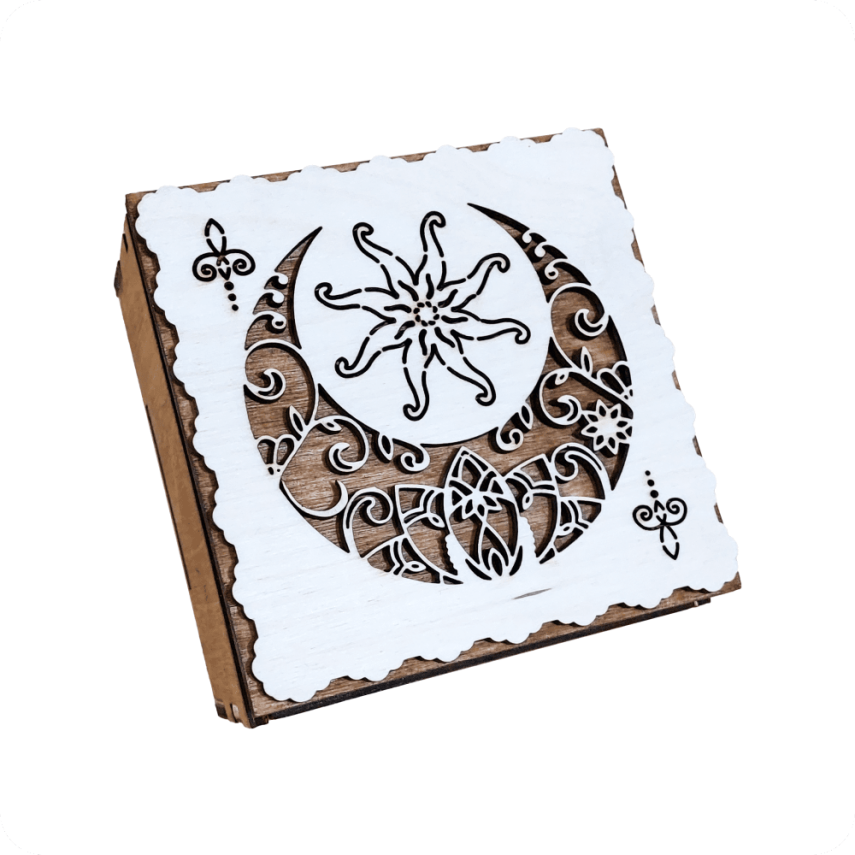 Custom Designed Wooden Gift Box - 1