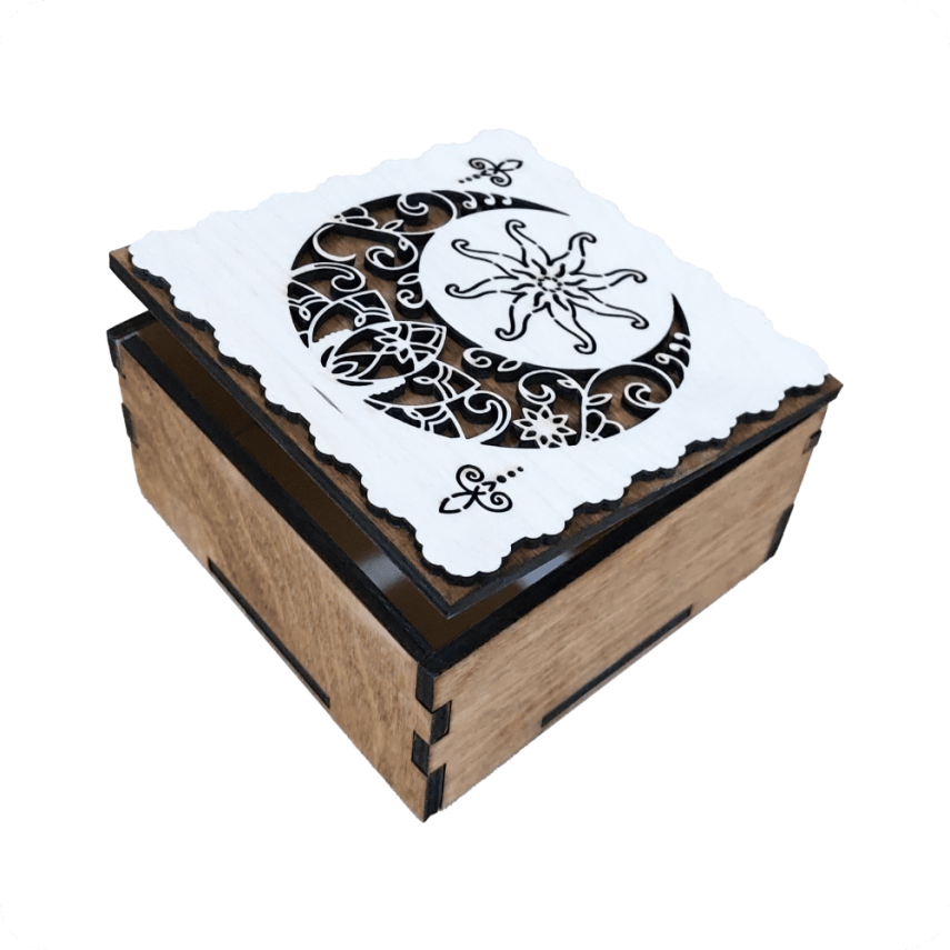 Custom Designed Wooden Gift Box - 2