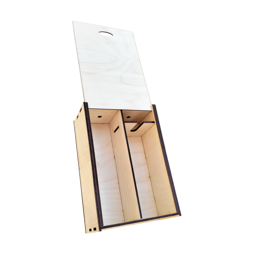 Taxta Hədiyyə Qutusu - 1