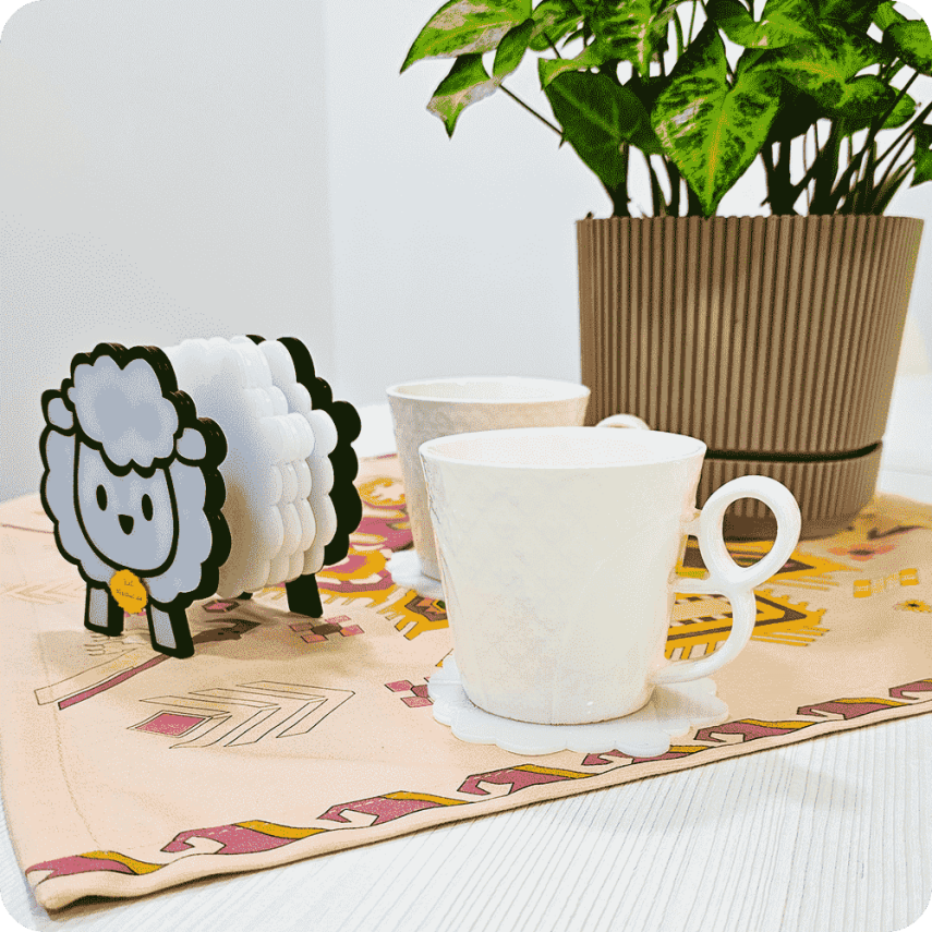 Eid al-Adha Special Coaster Set - 2