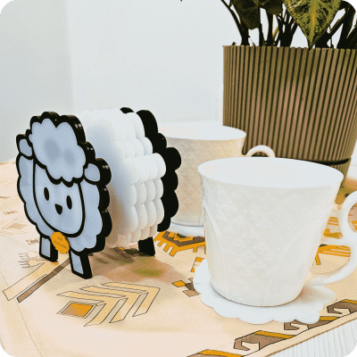 Eid al-Adha Special Coaster Set - 6