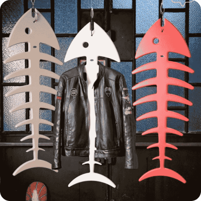 Fish-Shaped Clothes Hanger - 3