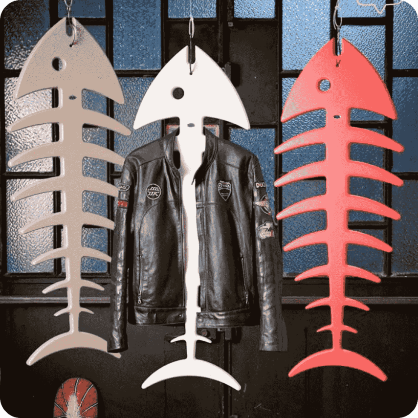 Fish-Shaped Clothes Hanger - 3