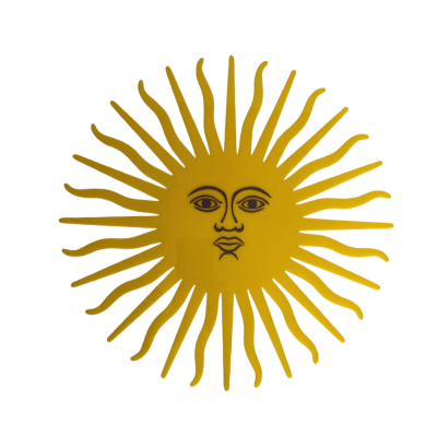 Günəş Formalı Divar Dekoru (Argentina Bayrağı Simvolu) - 3