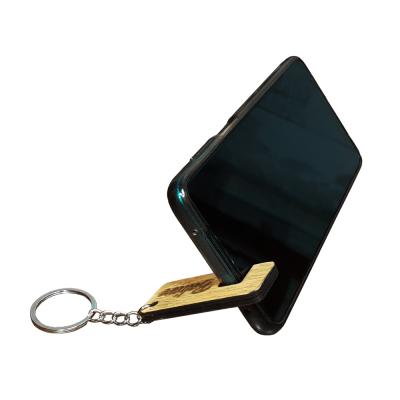 Personalized Keychain with Phone Stand - 2