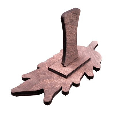 Leaf-Shaped Kelaghayi Stamp - 2