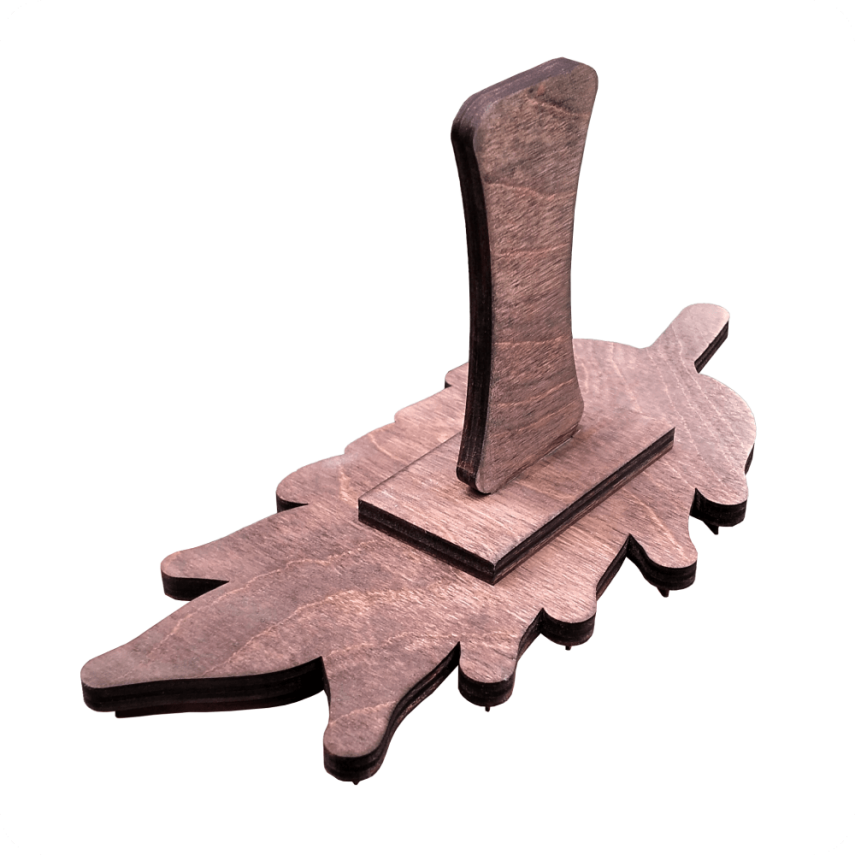 Leaf-Shaped Kelaghayi Stamp - 2