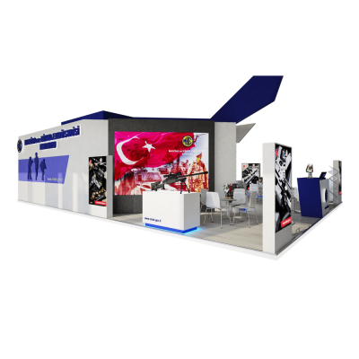 Machinery and Chemical Industry Exhibition Stand - 1