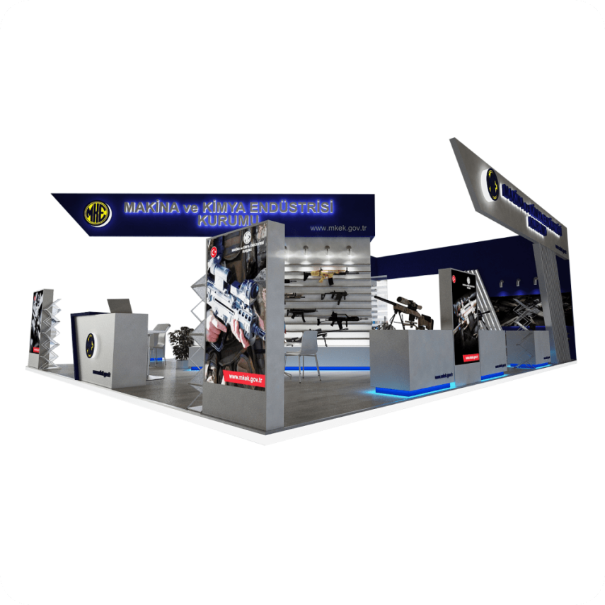 Machinery and Chemical Industry Exhibition Stand - 2