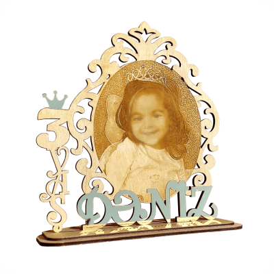 Personalized Wooden Gift – Birthday Decorative Stand - 1