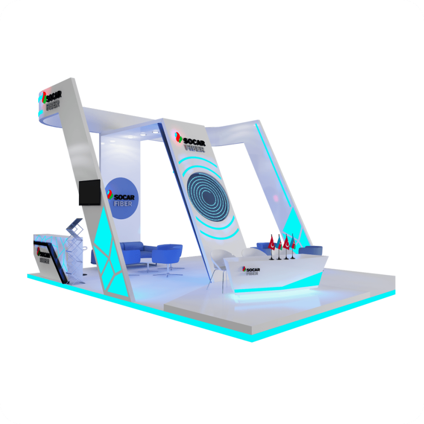 SOCAR Fiber Exhibition Stand - 2