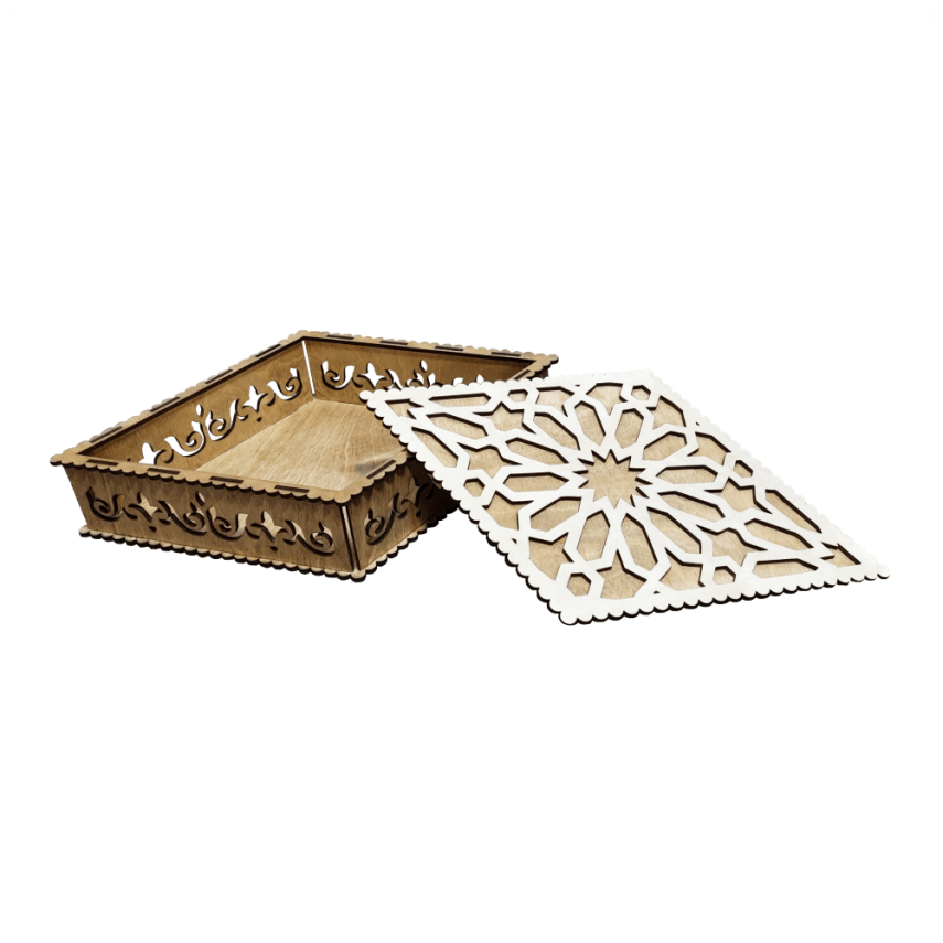 Special Novruz Festival Baklava Shaped Box - 2