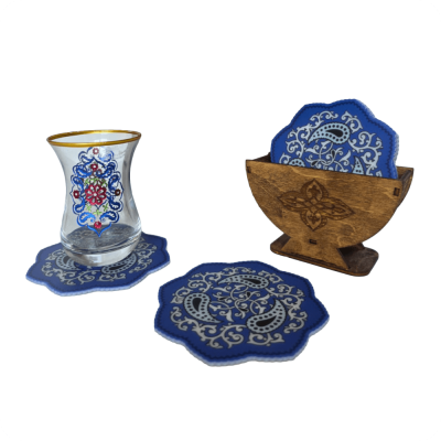 Suzani Ornamentli Altlıq Dəsti - 1