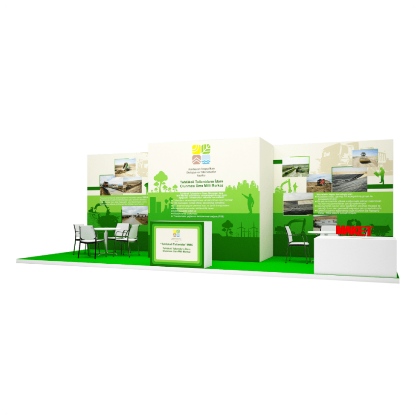 Təhlükəli Tullantılar MMC Exhibition Stand - 2