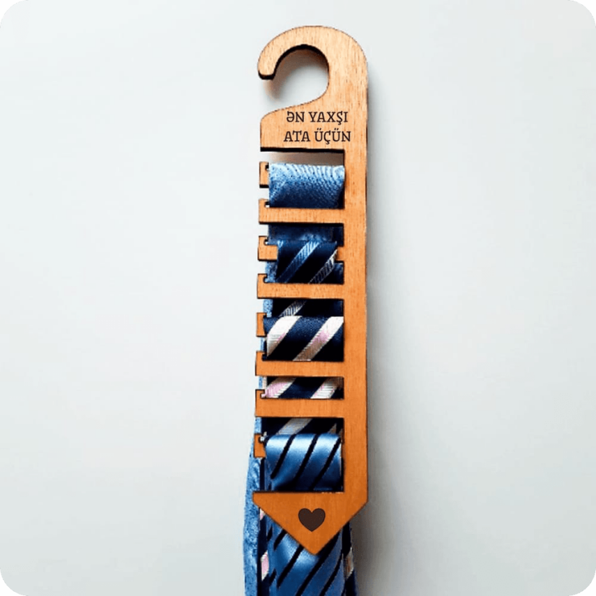 Tie Hanger – “Best Dad Ever” - 2