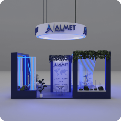 Выставочный Стенд ALMET - 3