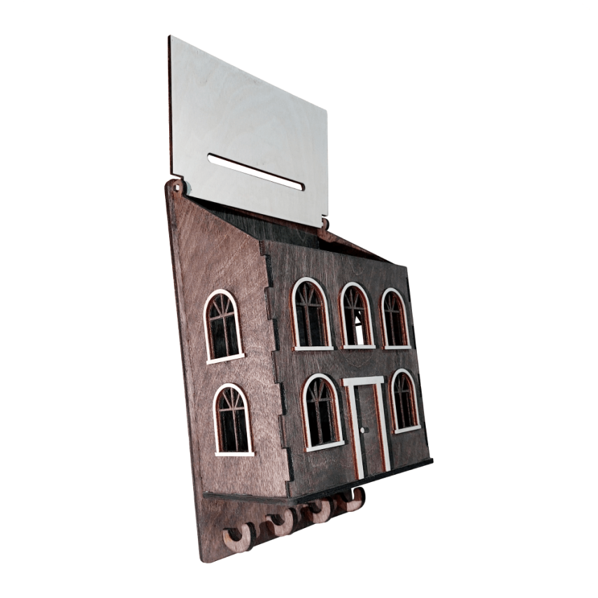 Wall Key Hanger and Mailbox - 1