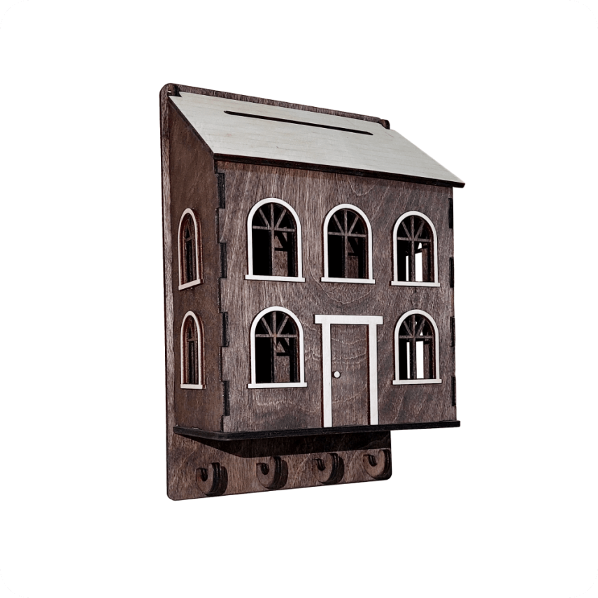 Wall Key Hanger and Mailbox - 2