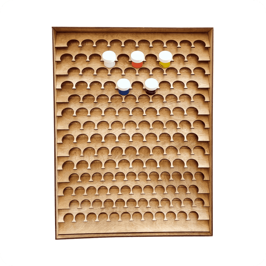Wooden Box for Paints - 1