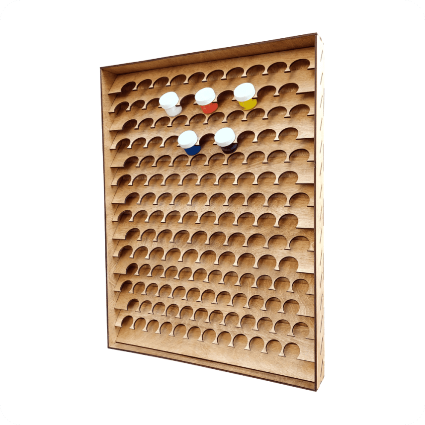 Wooden Box for Paints - 2