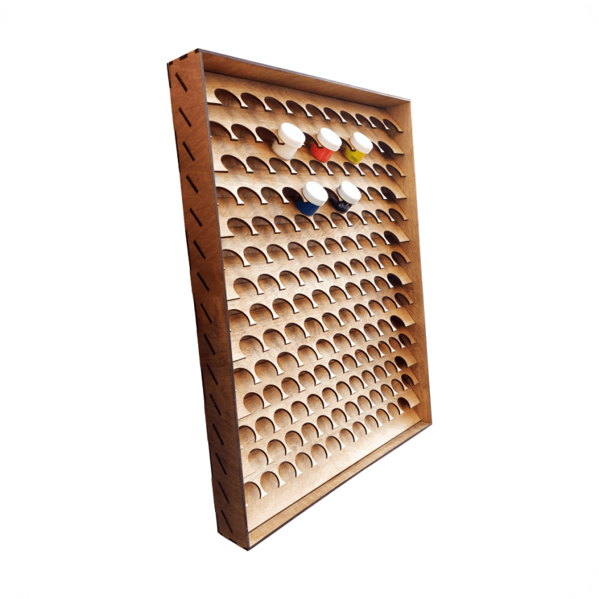 Wooden Box for Paints - 3