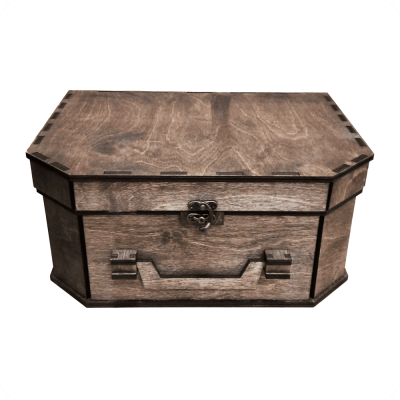 Wooden Chest - 1