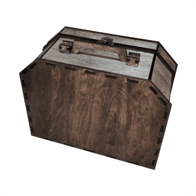 Wooden Chest - 2