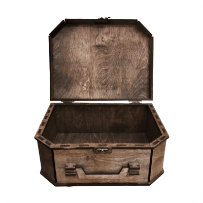Wooden Chest - 3