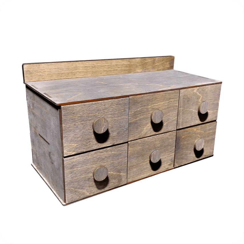 Wooden Drawer Organizer - 2