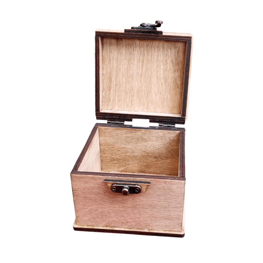 Wooden Gift Box with Logo - 2