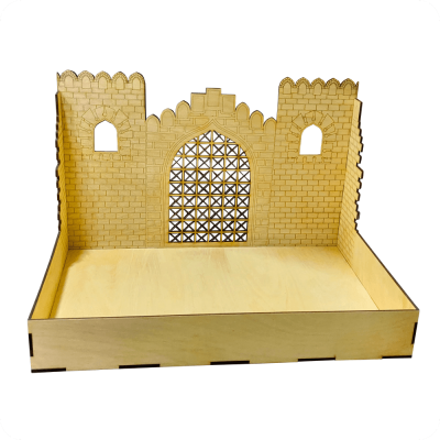 Wooden Khoncha in the Style of Eastern Architecture - 1