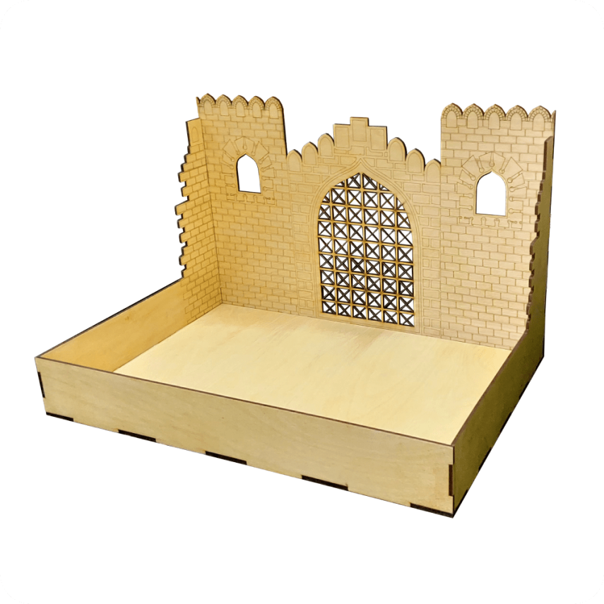 Wooden Khoncha in the Style of Eastern Architecture - 3