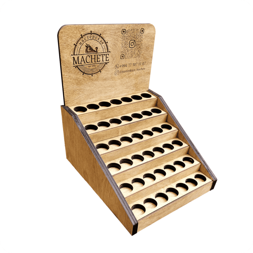 Wooden Product Display Stand - 1