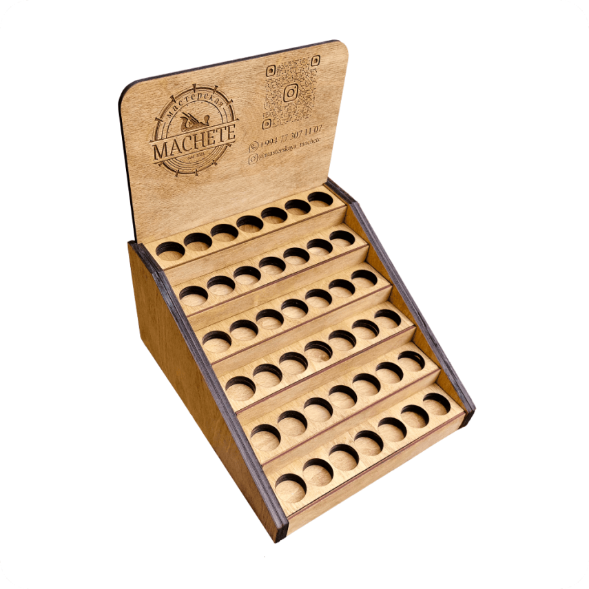 Wooden Product Display Stand - 3